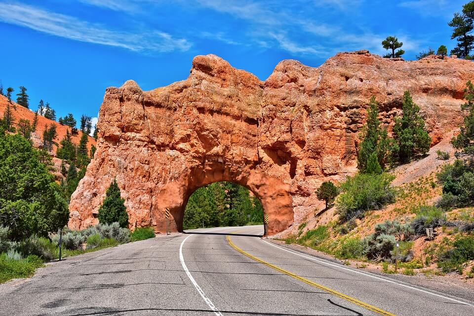 Carretera panorámica en Bryce Canyon - Costa Oeste EEUU