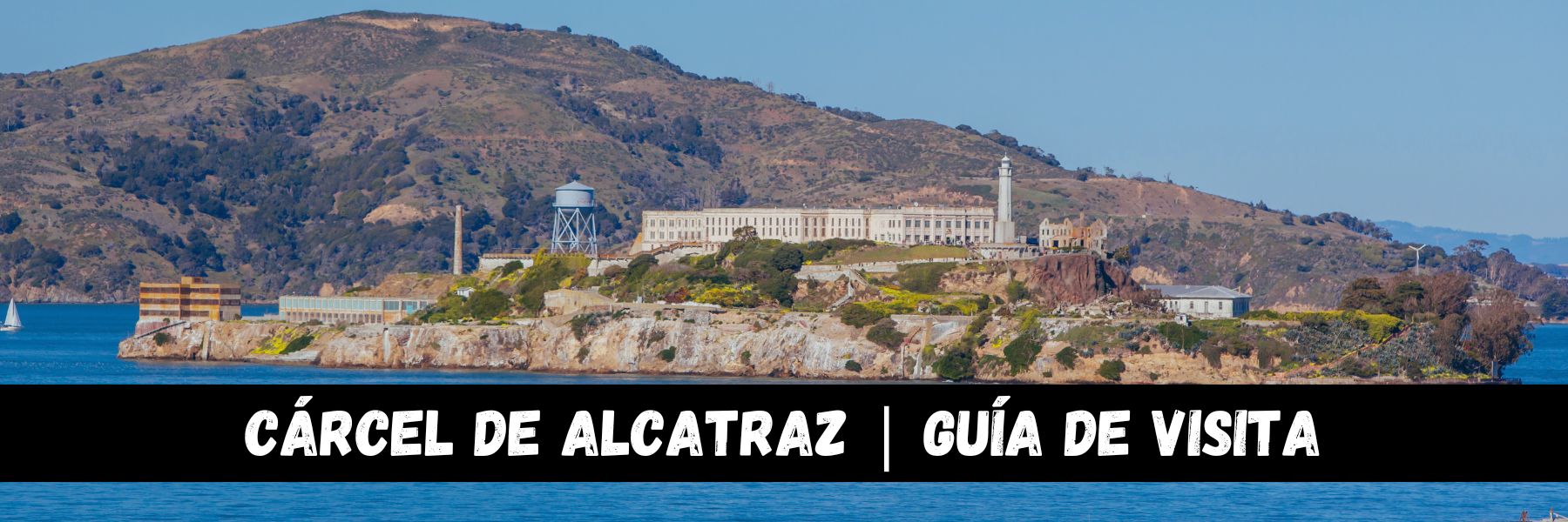 Cárcel de Alcatraz desde lejos