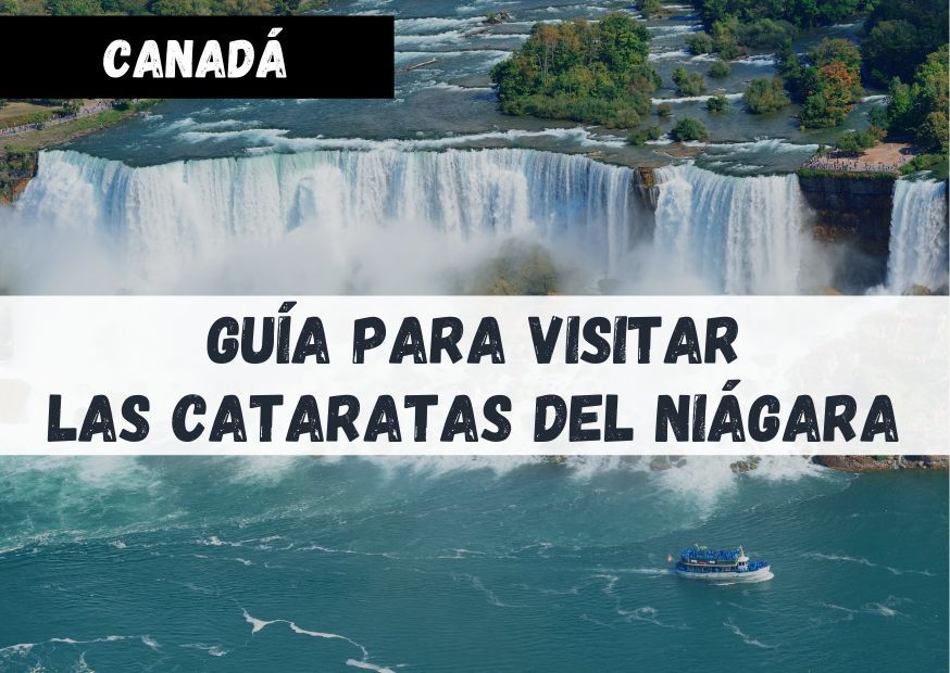 Portada con las Cataratas del Niágara de fondo