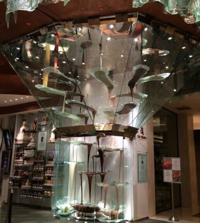 Fuente de chocolate del Hotel Bellagio