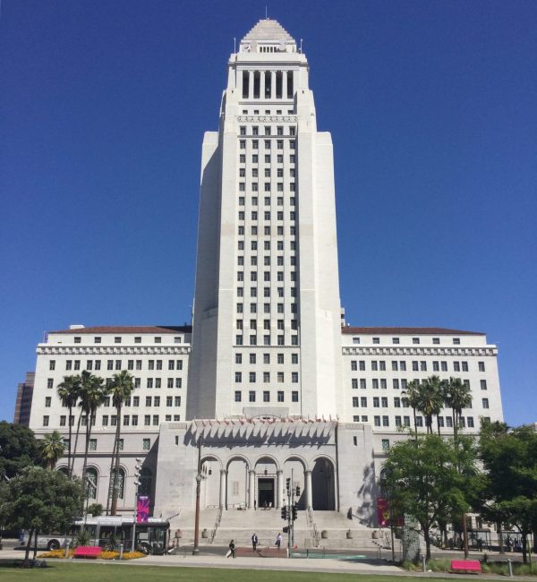 City Hall en el Downtown de Los Ángeles