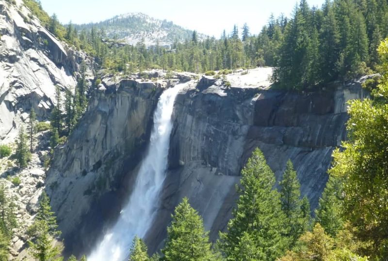 nevada-falls-yosemite-national-park Nevada Falls, una de las cascadas más bonitas que ver en Yosemite National Park